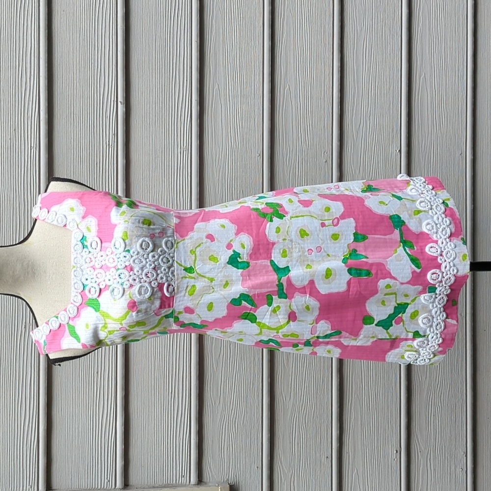 Lilly Pulitzer Adeleson Shift Dress in It Can Be Arranged Pattern Style 91345
